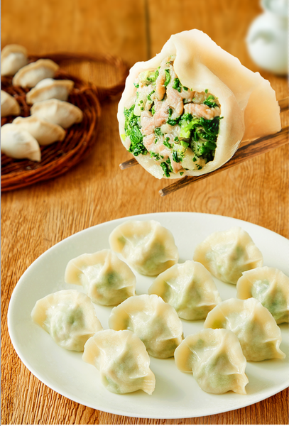 Shouda Pork & Shepherd's Purse Asian-Style Dumpling 手打天下 