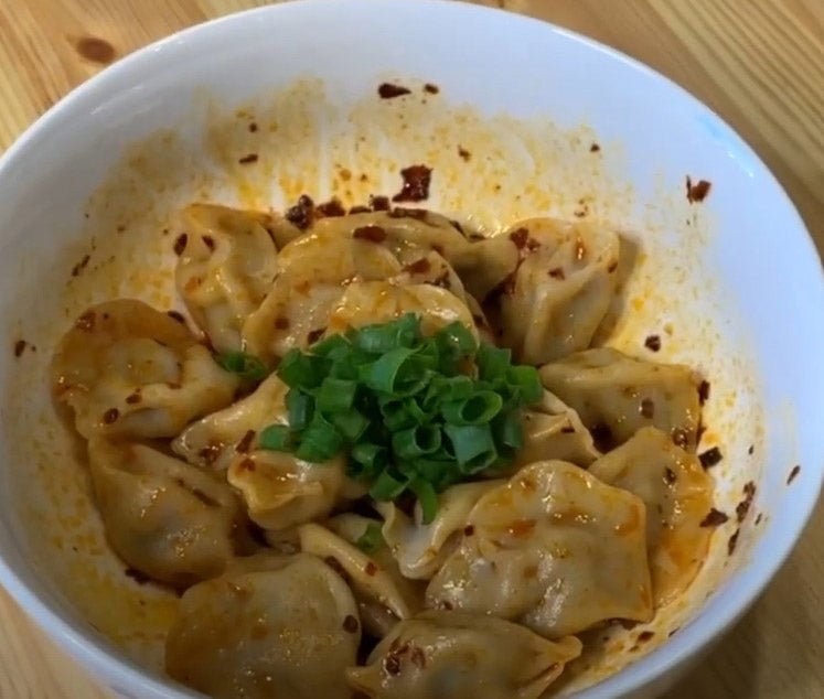 Red Oil Dumplings