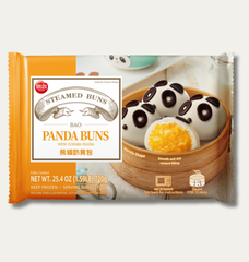 Panda Buns with Custard Filling