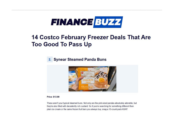 14 Costco February Freezer Deals That Are Too Good To Pass Up