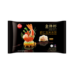Shrimp, Pork & Sweet Corn Asian-style Dumpling 金牌虾虾仁玉米水饺