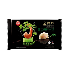Shrimp, Pork & Chinese Celery Dumpling 金牌虾虾仁芹菜水饺